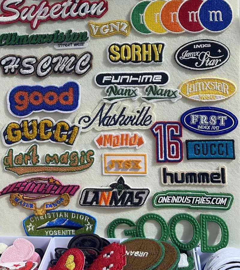 Custom Embroidery Patch production and attachment