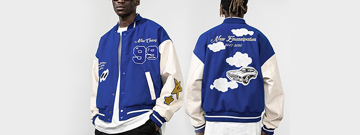 Custom Varsity Outerwear Jacket Prototype